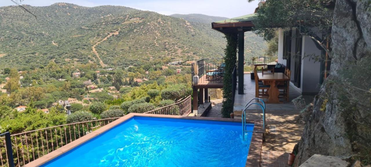 Villetta With Heated Pool And Panoramic View Torre delle Stelle Exteriér fotografie