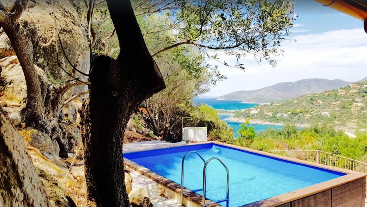 Villetta With Heated Pool And Panoramic View Torre delle Stelle Exteriér fotografie