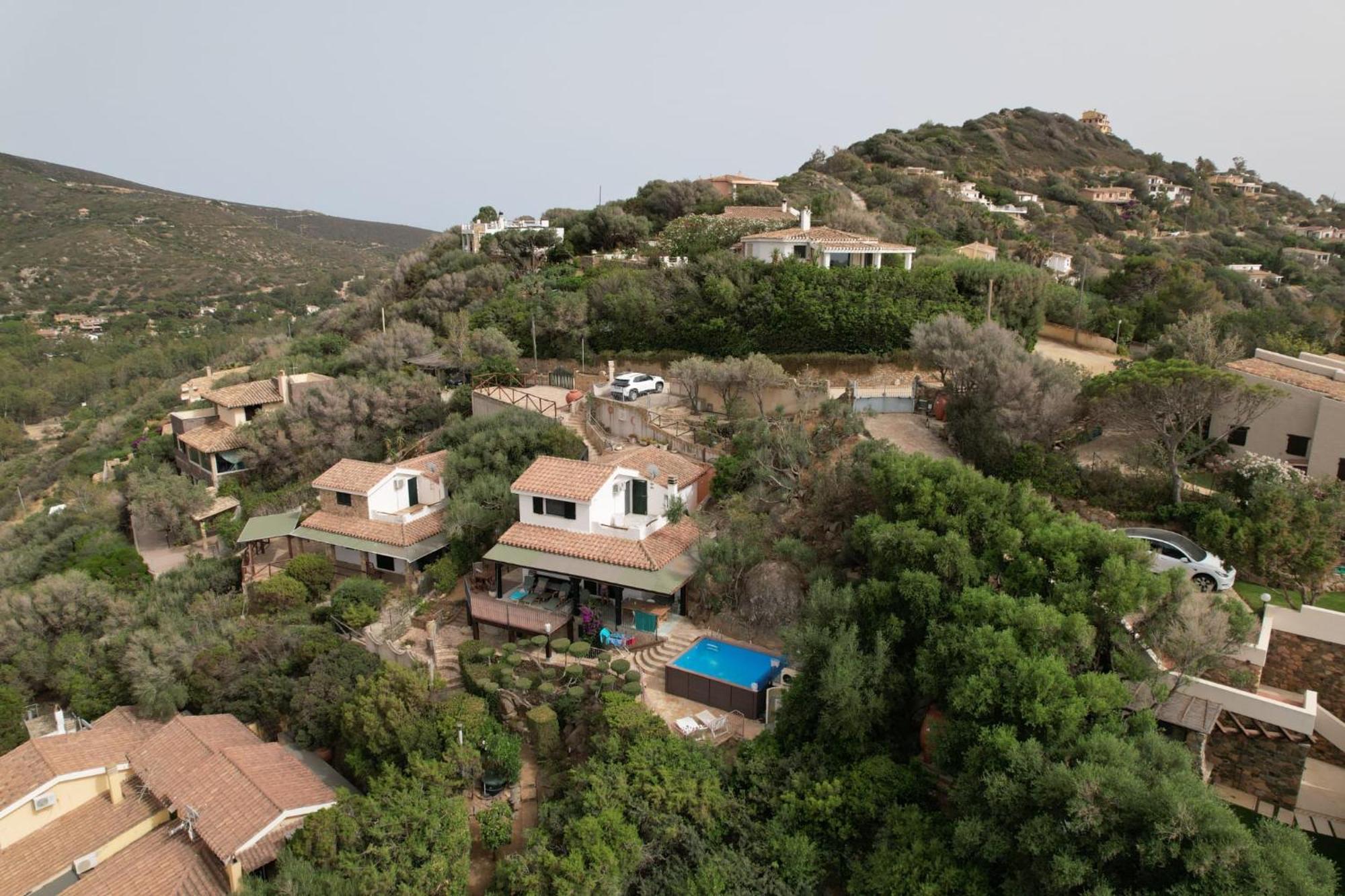Villetta With Heated Pool And Panoramic View Torre delle Stelle Exteriér fotografie
