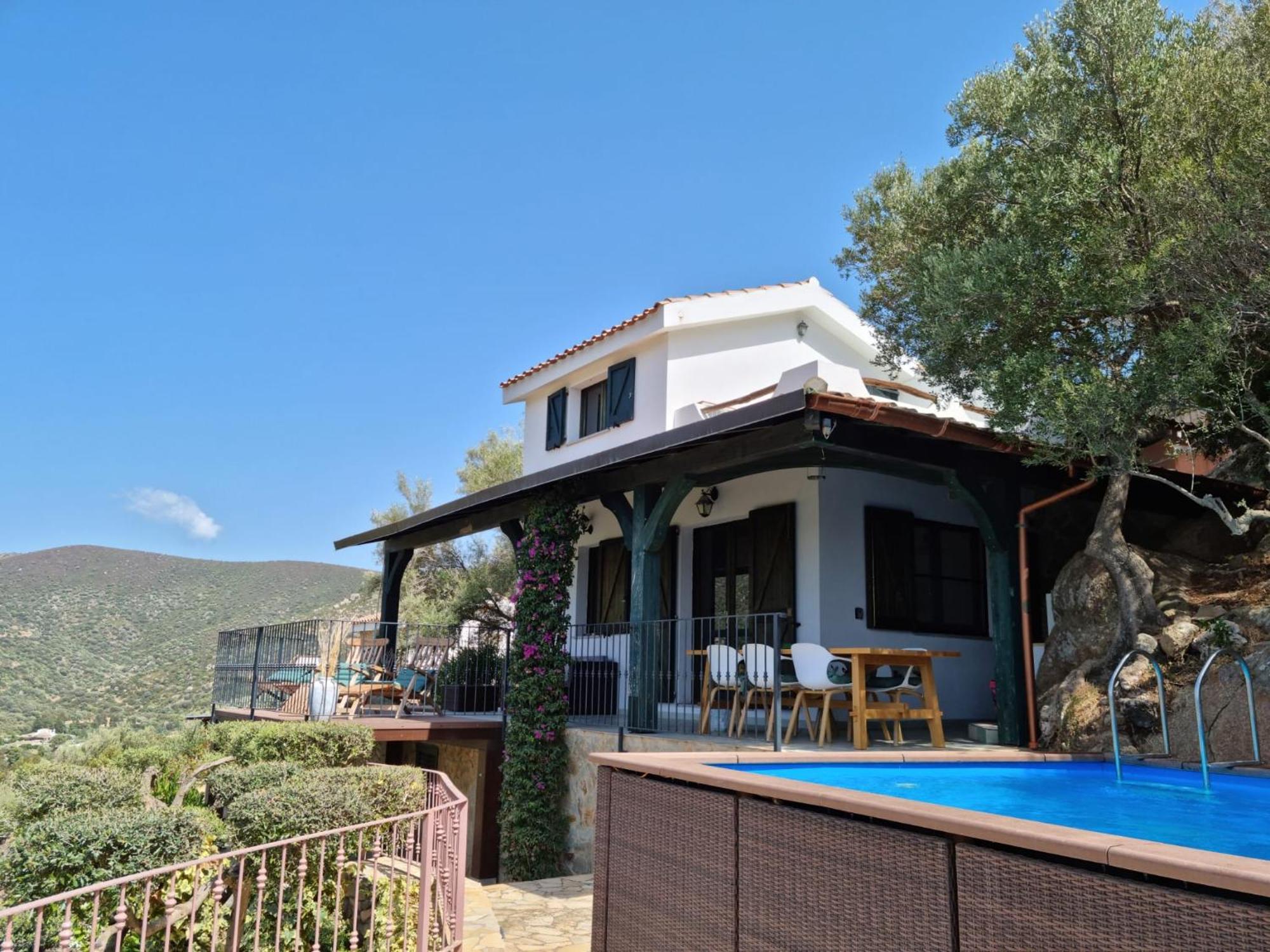 Villetta With Heated Pool And Panoramic View Torre delle Stelle Exteriér fotografie